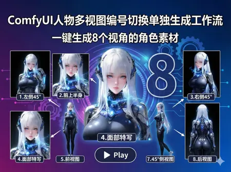 Qwen_edit_2509_Multi-view generated individually