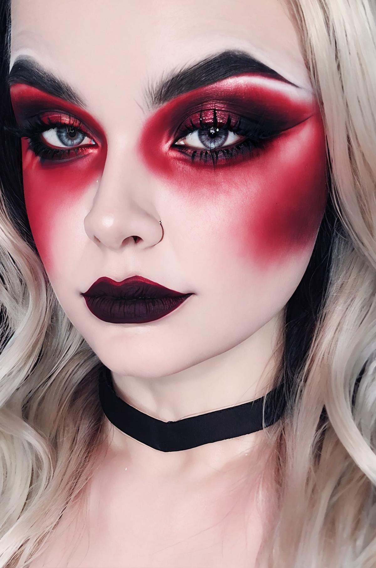 Romantic Goth Makeup image by headupdef