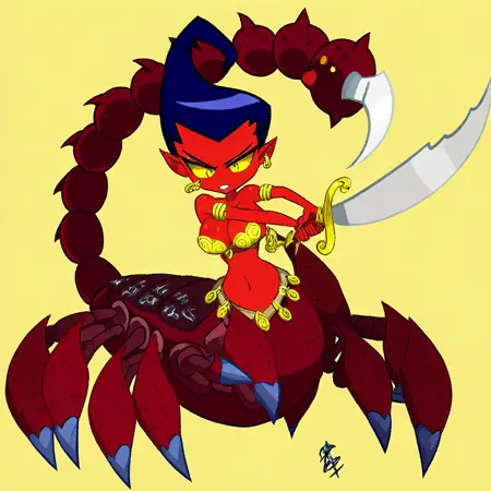 ScorpGal (Shantae: Half-Genie Hero)