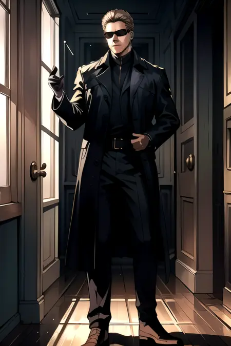 Wesker pose