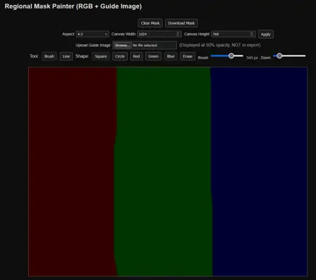 Mask Maker for 3-Channel Regional Prompting
