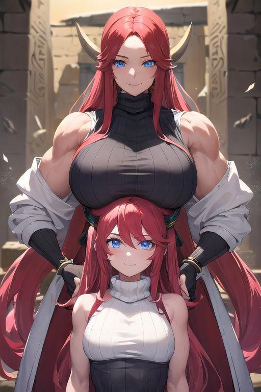 Breasts on head/Bigger breasts superiority | Concept image by Zaeryn