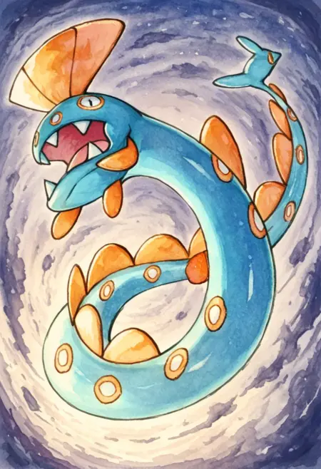 Huntail: Deep Sea Hunter | ハンテール (Pokedex #0367) [Illustrious]