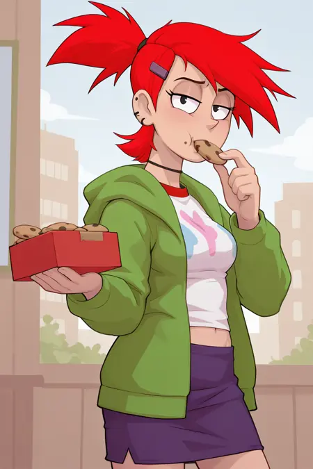 Frankie Foster (Kotaotake style) - Foster's Home for Imaginary Friends - Illustrious