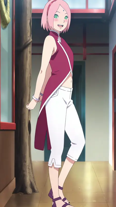 Sakura Haruno | Boruto | illustrious