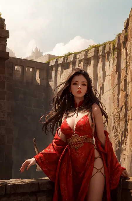 GW2画风-painting style-lora