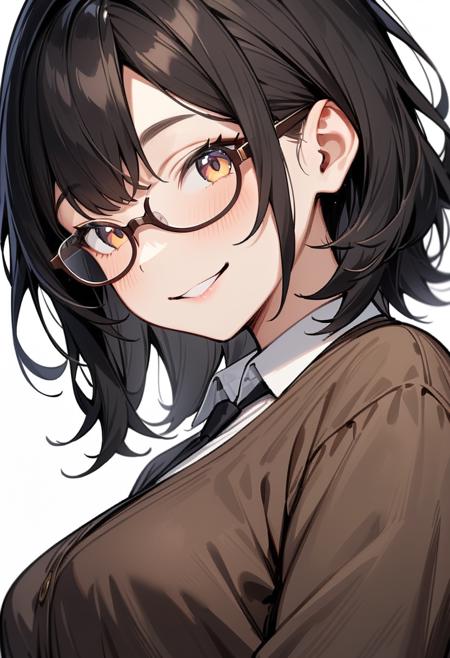 under-rim cell frame glasses SDXL SDXL_V1