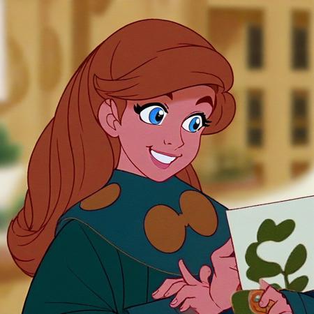 Young Anastasia (Don Bluth) Anastasia