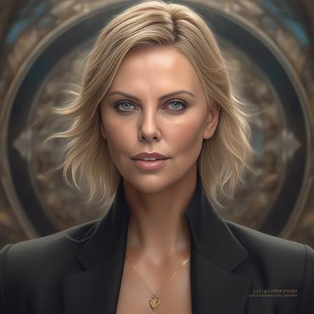 CharlizeTheron,<lora:CharlizeTheronSDXL:1>,portrait,female, intricate, elegant, highly detailed, digital painting, artstation, concept art, matte, sharp focus, illustration, art by Artgerm and Greg Rutkowski and Alphonse Mucha] (and Alphonse Mucha) and andrei riabovitchev Xumovitchev" very very very beautiful. Dark fantasy artwork. Realistic. Hyperdetailed. Digital matte painting with photorealism, hyperrealism, symmetrical artwork. Cinematic lighting, HDR. 4K. UHD, Octane render, epic scene, art by Ilya Kuvsh