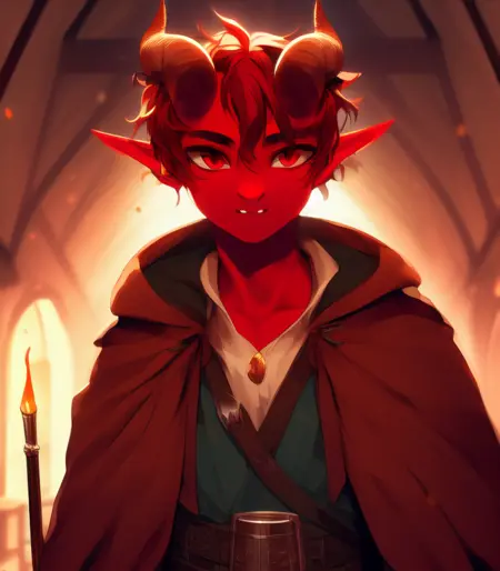 Tiefling Hermes