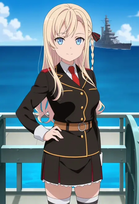 Wilhelmina Friedeburg | Illustrious | High School Fleet