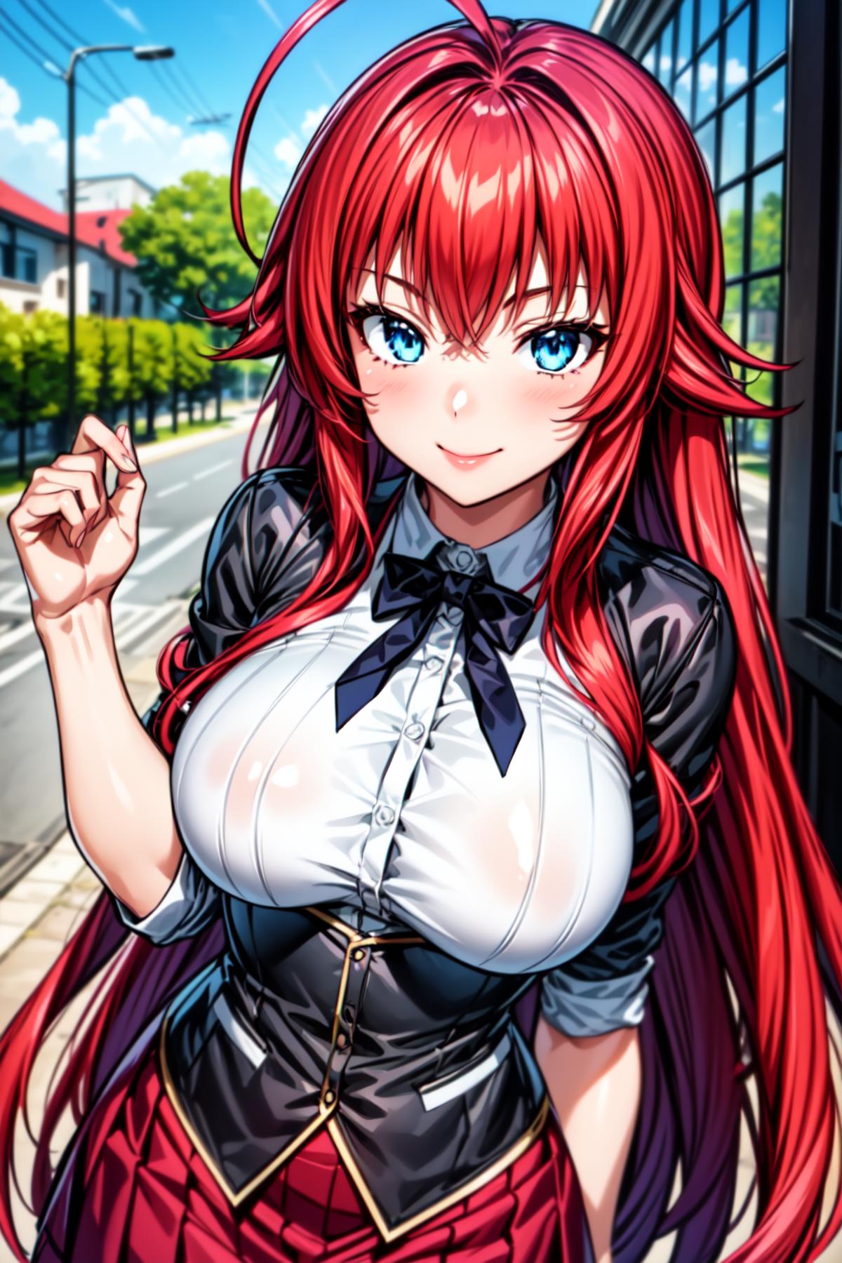 Rias Gremory | リアス・グレモリー High School DxD | ハイスクールD×D [Neural Da Vinci] -  v1.0 | Stable Diffusion LoRA | Civitai