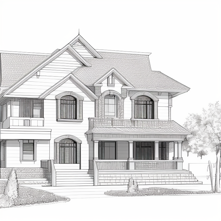 masterpiece, best quality, a modern house design , in xyzsketchstyle style,  intricate details<lora:xyzsketchstylev2reg-00...