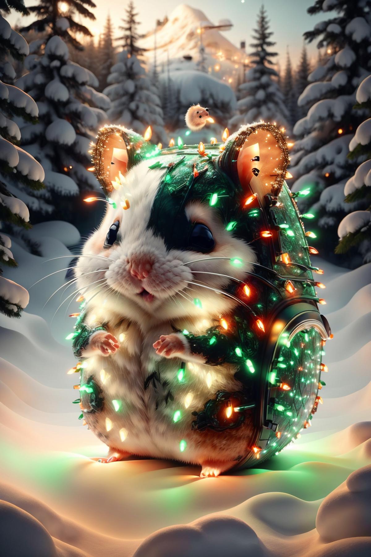 Reindeer Lights World Morph/Style LoRA image by novowels