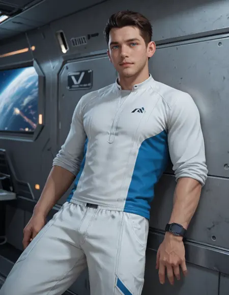 Scott Ryder - Mass Effect Andromeda - Pony