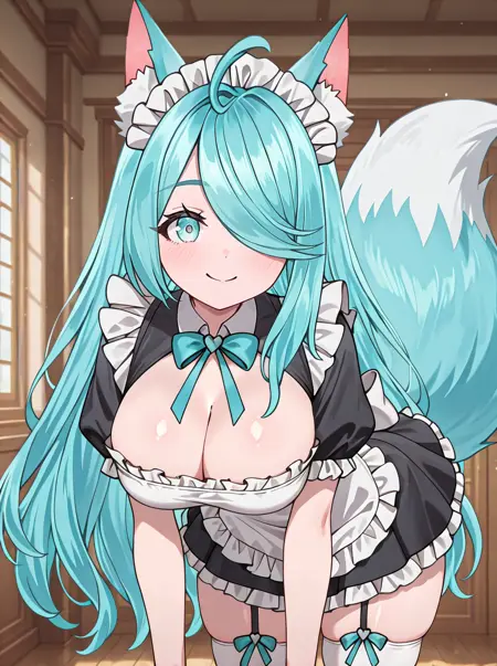 Minty Queen  - Vtuber 2 outfits illustrious