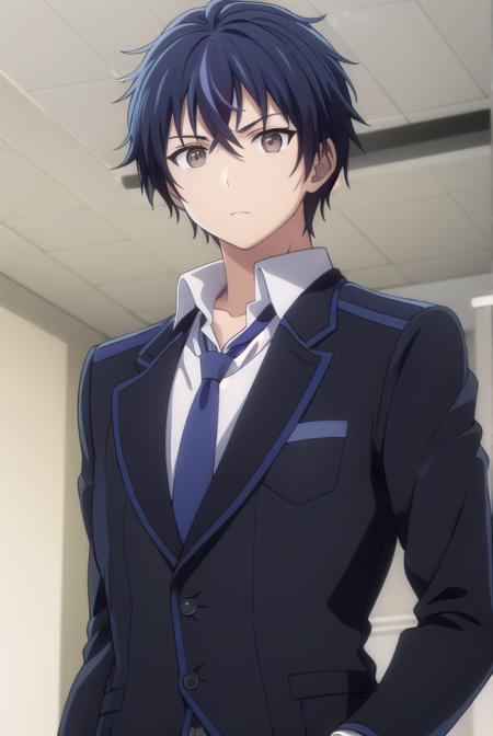 Rentarou Satomi (里見 蓮太郎) - Black Bullet (ブラック・ブレット　BLACK BULLET　［黒の銃弾］) anime s1