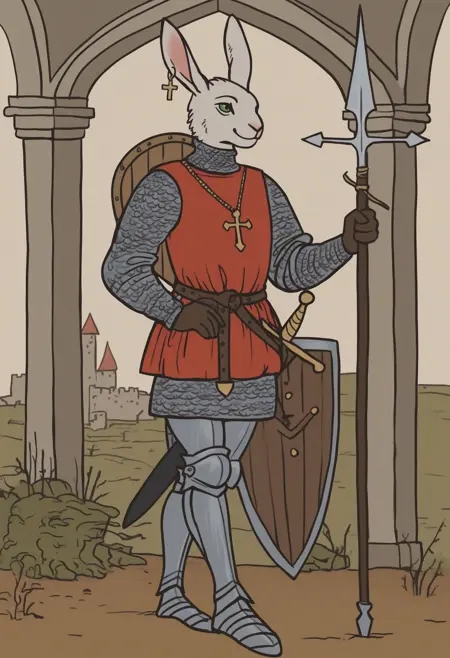 Medieval Illustration — Kingdom Come Style | Illustrious