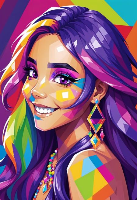 Prismatic Low Poly Vector Portraits v1.0
