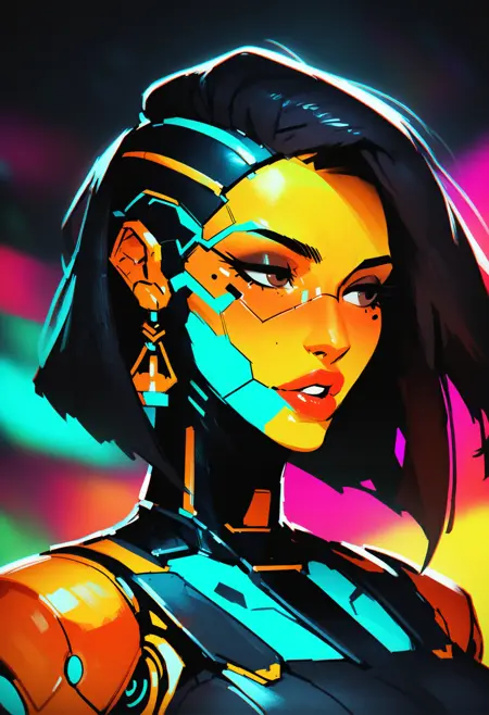 Cyber Dolls style [PonyXL]