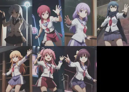 Angel Beats! - Characterpack