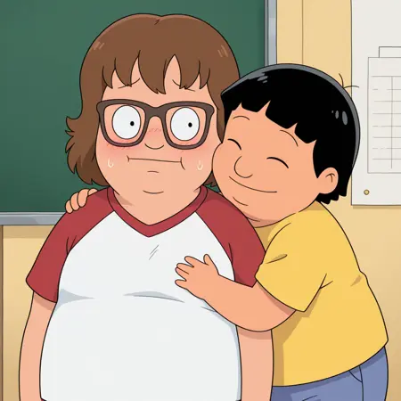 Alex Papasian + Gene Belcher (Bob's Burgers)