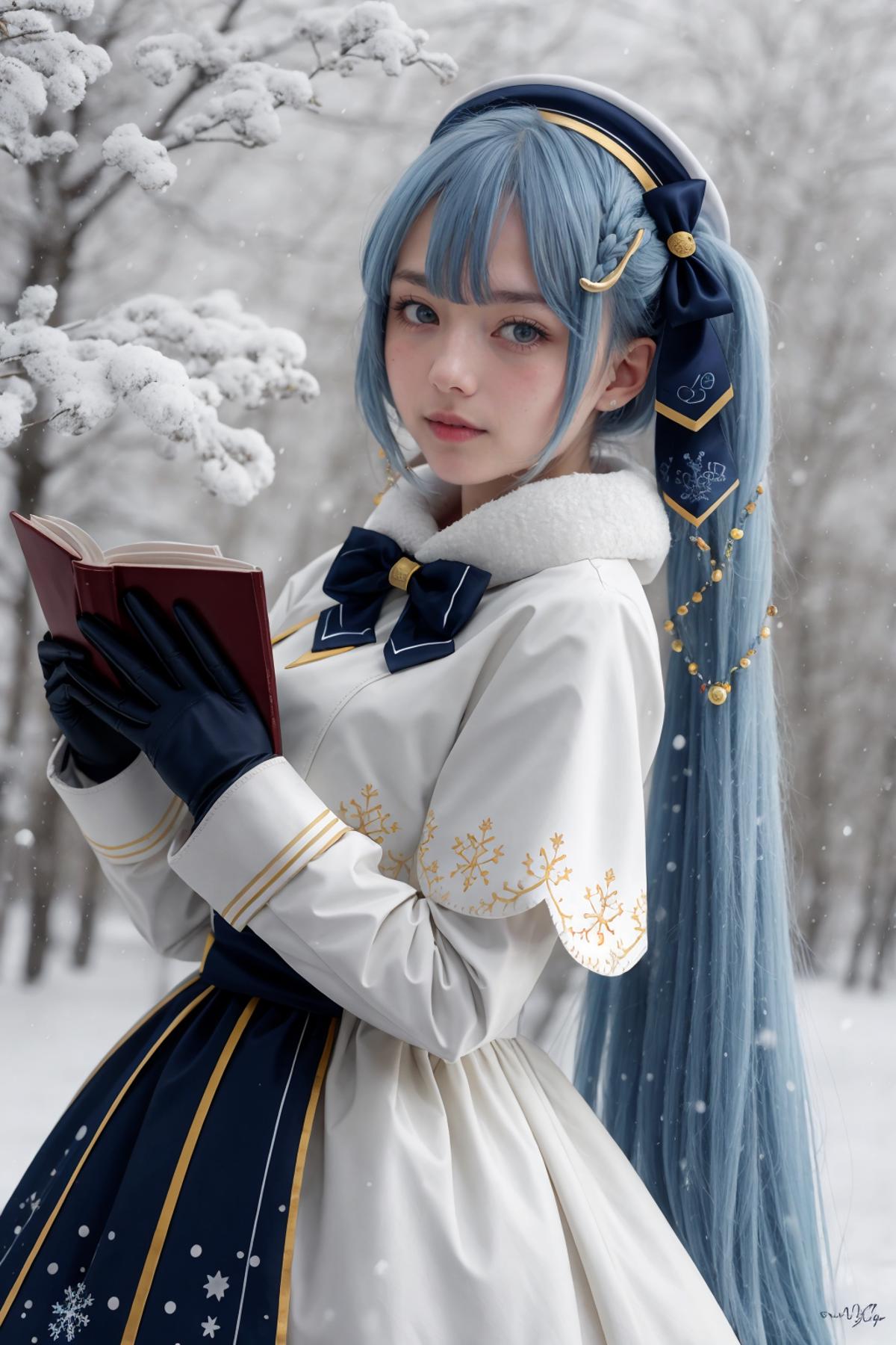 Yuki Miku | LoRA image by chihayatan