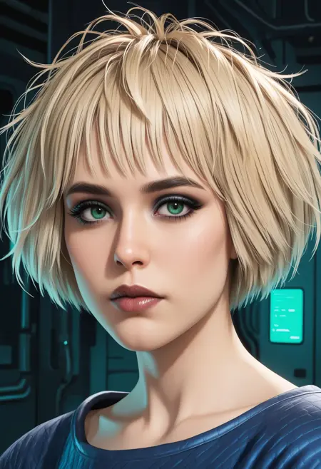 Misty from Cyberpunk 2077 [IllustriousXL]