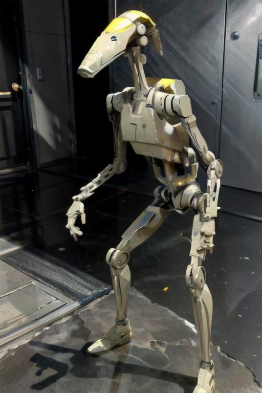 Star Wars B1 Battle Droid LoRA [ Star Wars Episode I ]  image by sheevlord