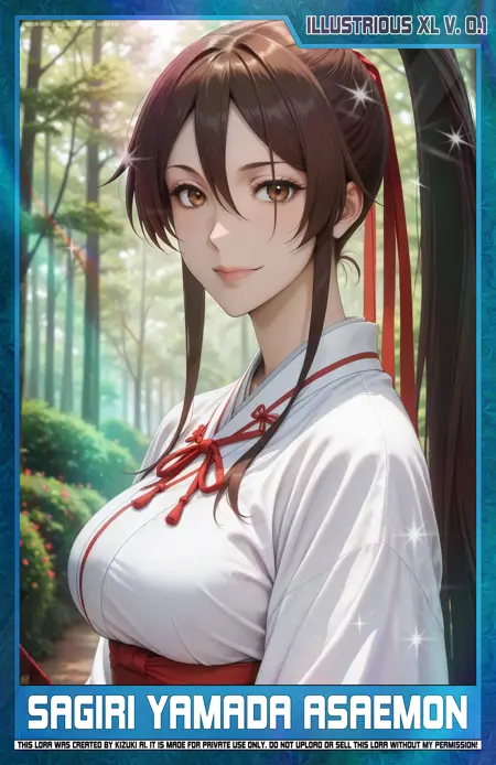 KizukiAi - Jigokuraku -  Yamada Asaemon Sagiri [Illustrious XL V.0.1]