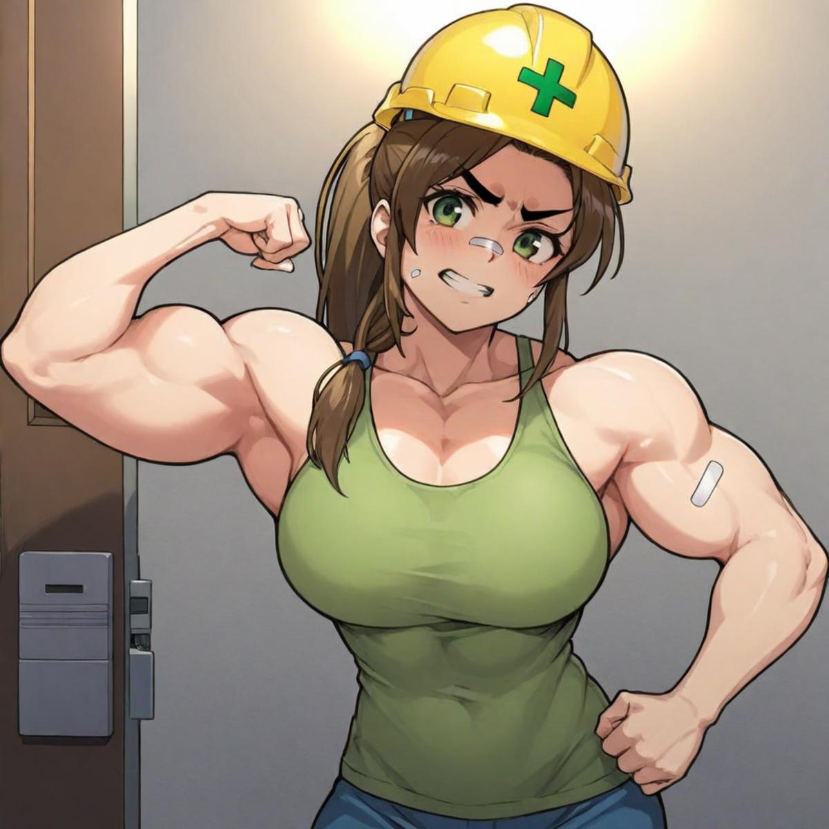 Extremely muscular woman image by allpleoleo439