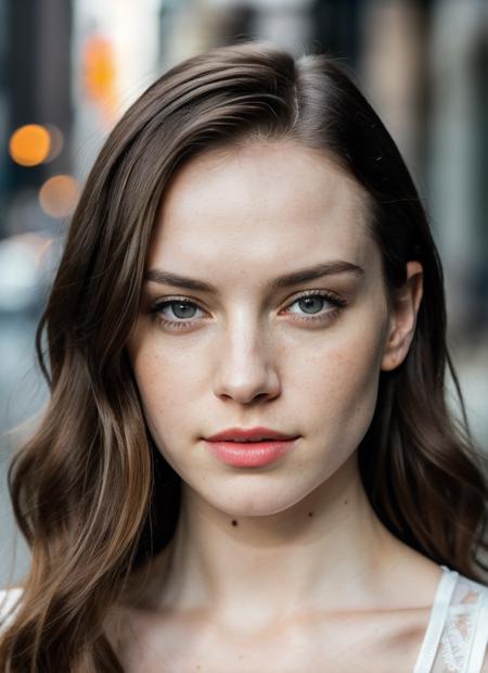 photo of sks woman, pale skin, working class in new york city, upper body, detailed skin, 20 megapixel, canon eos r3, detailed skin, detailed, detailed face, <lora:lora_daisy_v1_from_v1_160:1>