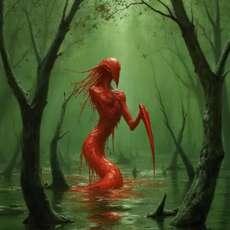 Fantasy Card Art Flux - Slivers