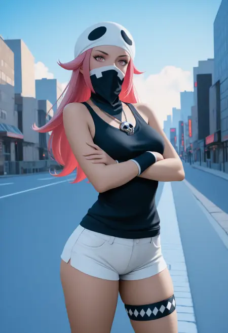 [NoobAI-XL EPS v1.1] Team Skull Grunt | Pokemon Sun and Moon