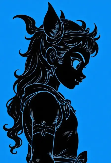 DE_Mythological Silhouette Creation_Mythical Character Generation