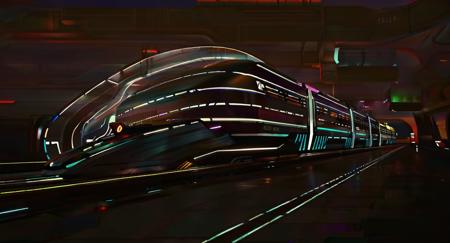 professional detailed photography, (mega huge station:1.5), a crowded futuristic railway station, people waiting on the station platform, unrealistic light, night time, glowing lights, alien wire mesh ceiling, futuristic locomotive waiting, (Standing in front of the futuristic mega station on the platform, there are many small people on the platform. ((Futuristic Mega Huge Magnetic Levitation Monorail Train: 2)). (The train consists of 150 cars:2), ((Each wagon has four floors and a height of 10 meters:2)), (The roof of the car has a glass upper deck:2) (The length of each car is 120 meters.) Train view: sleek futuristic high-speed design, realistic, sharp-focus sci-fi style, high-octane train 8K, sharp-focus, (hi-tech)), full sci-fi review, <lora:baroque xenomorph:1>, <lora:AlienCorridor:0.5>, <lora:cyber:0.9>, futuristic, <lora:Cyber_Background_sdxl:0.9>, <lora:Cyberpunk Style:0.9>, Cyberpunk Style, <lora:Sci-fi_Environments_sdxl:0.9>, maximum details, art by angus mckie, (muted colors, dim colors, soothing tones), (vsco:0.3), hyperrealism, atmospheric