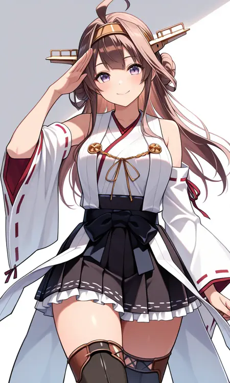[IllustriousXL v0.1] Kongou (KANCOLLE)