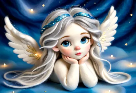 Needle felt Lora XL