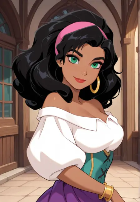Esmeralda - Disney Illustrious