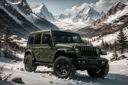Jeep Wrangler LoRA