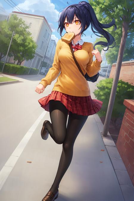 嘴里含着吐司奔跑_running with a toast in mouth_パンを咥える v1.0