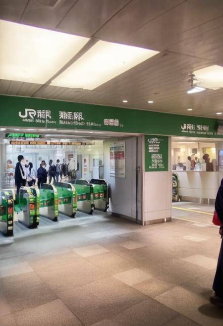 JR新宿駅東改札 JR Shinjuku Station east ticket gate PONY PONY_V1
