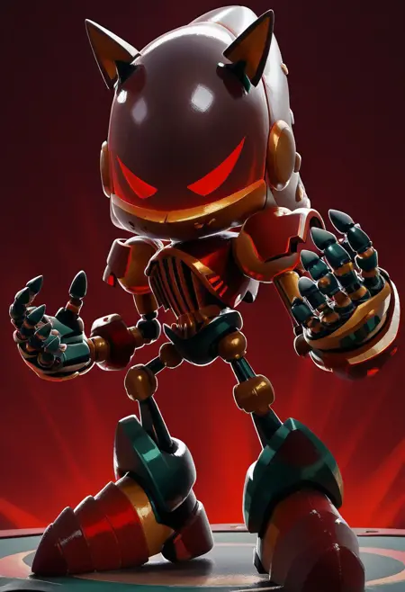 Alpha Grim Sonic - Sonic Prime