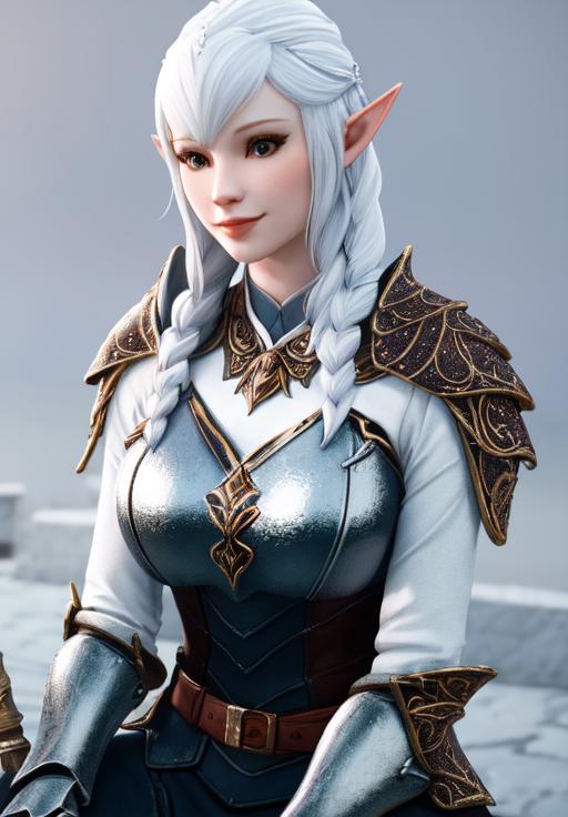 Snow Elves - Skyrim (Character Style) image by AsaTyr