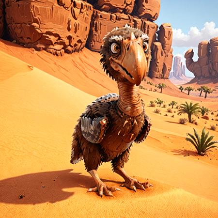 Terror Bird (ark) SDXL