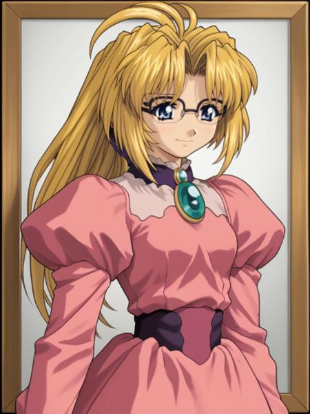 Alicia, red eyes, blue hair, very long hair, low-tied long hair, jewelry, earrings, cape, dress, long sleeves, holding, staff,  Caren, blue eyes, blonde hair, long hair, ponytail, glasses, dress, long sleeves, brooch, puffy sleeves, pink dress,  Carroll, blue eyes, pink hair, long hair, earrings, jewelry, cape, leotard, armor, gloves, thighhighs, boots,  Clare, blue eyes, blue hair, long hair, armor, fingerless gloves, thighhighs, boots,  Marin, blue eyes, red hair, short hair, animal ears, tail, tattoo, fur trim, midriff, fingerless gloves, thighhighs, boots,  Ruby, blue eyes, red hair, long hair, large breasts, cleavage, fingerless gloves, midriff, navel, skirt, thighhighs, boots, 