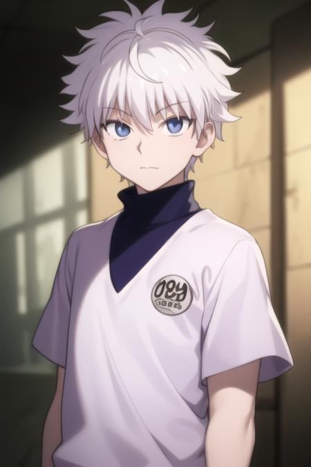 killua_zoldyck white hair