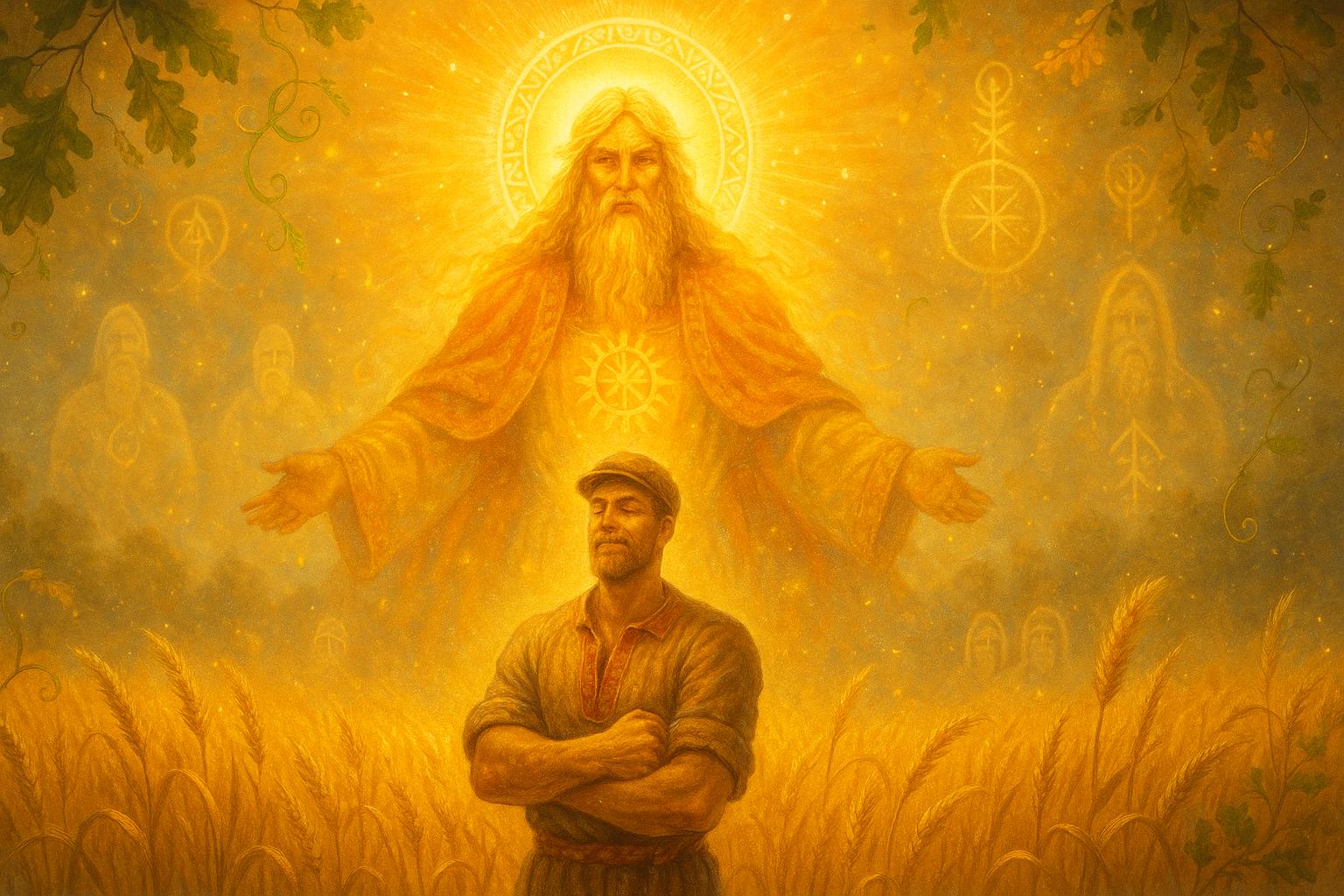 Reconnecting with Tradition: The Story of Yaroslav and the Golden Harvest 🌾 [Story] 📜🏔️