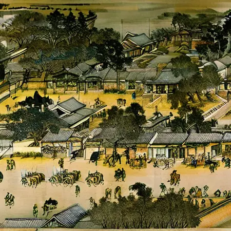 清明上河图 Along the River During the Qingming Festival
