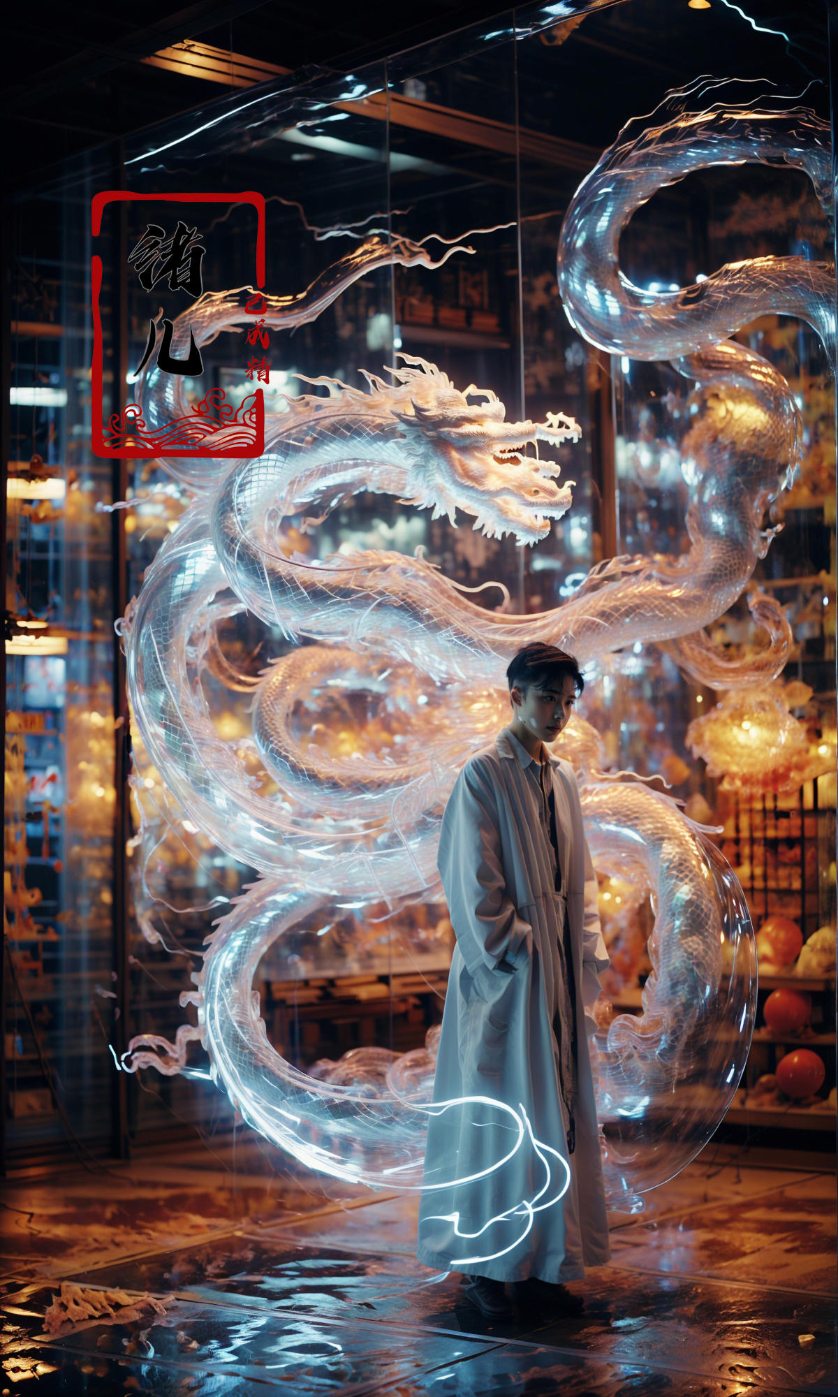 绪儿-全息龙 image by XRYCJ